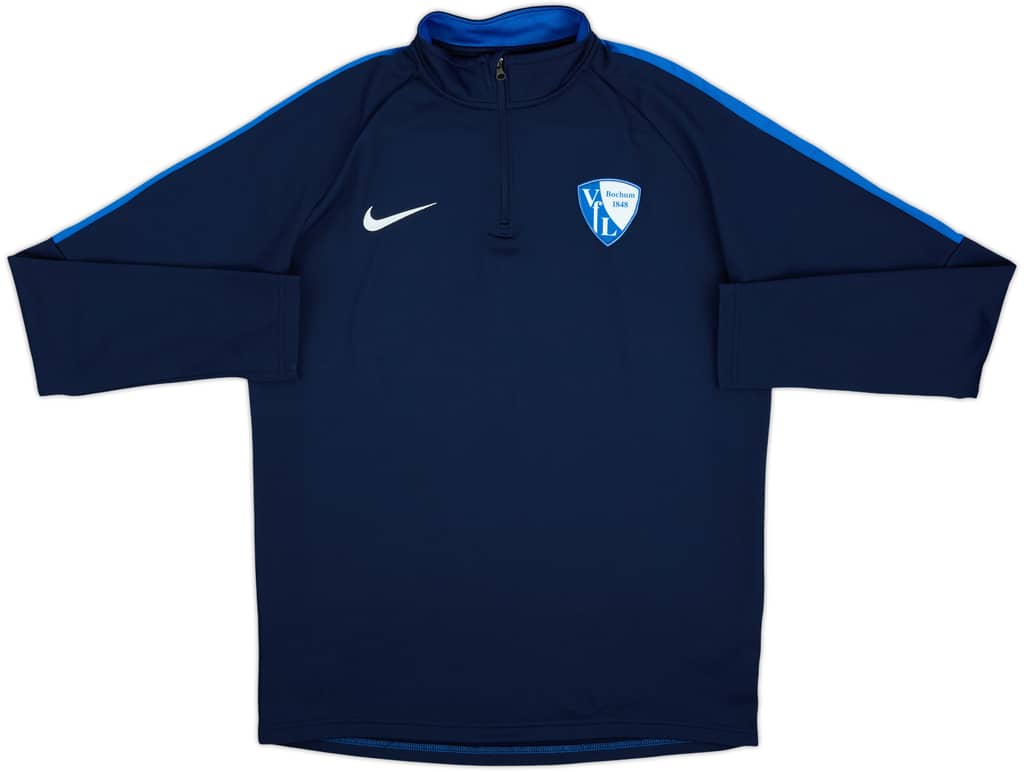 2018-19 VFL Bochum Nike Sudadera de entrenamiento con 1/4 de cremallera - 10/10 - (M)