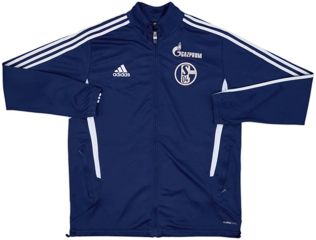 2011-12 Schalke adidas Track Jacket - 5/10 - (L)