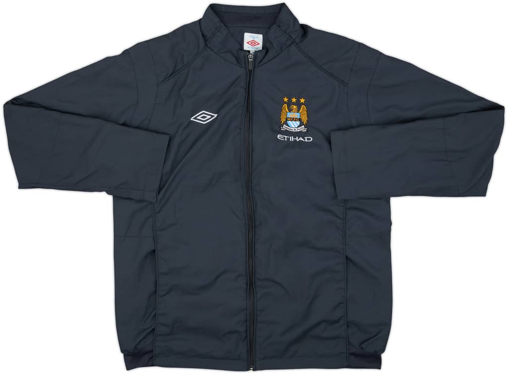 2010-11 Manchester City Umbro Track Jacket - 8/10 - (L)