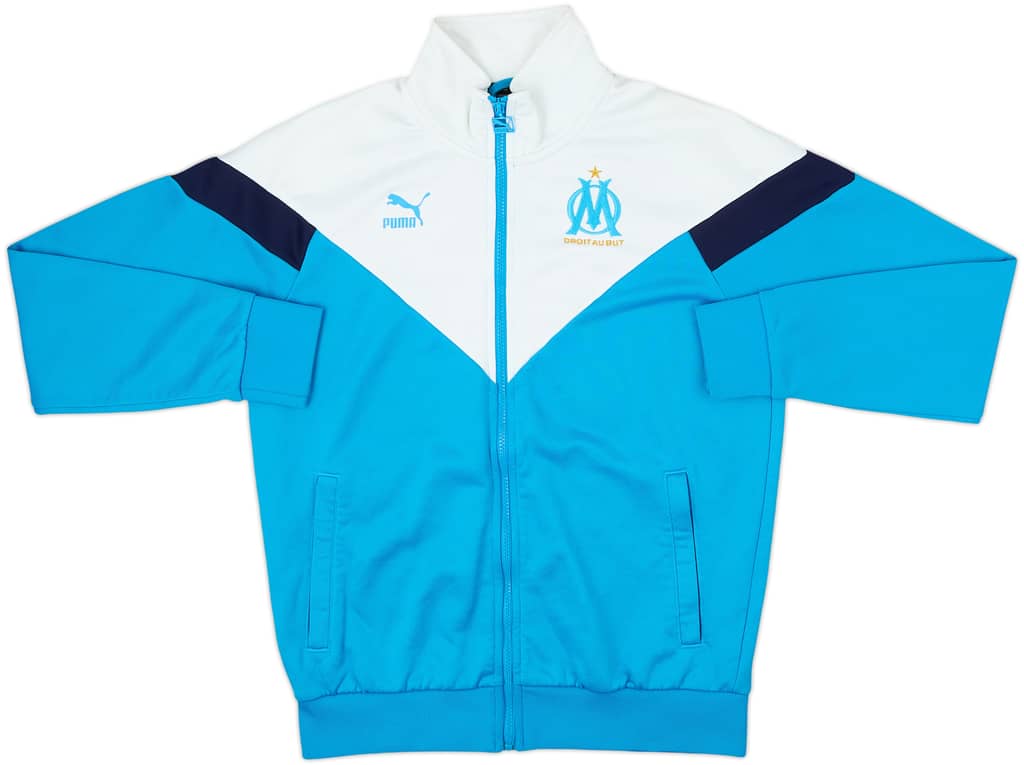 2019-20 Olympique Marseille Puma Track Jacket - 8/10 - (S)