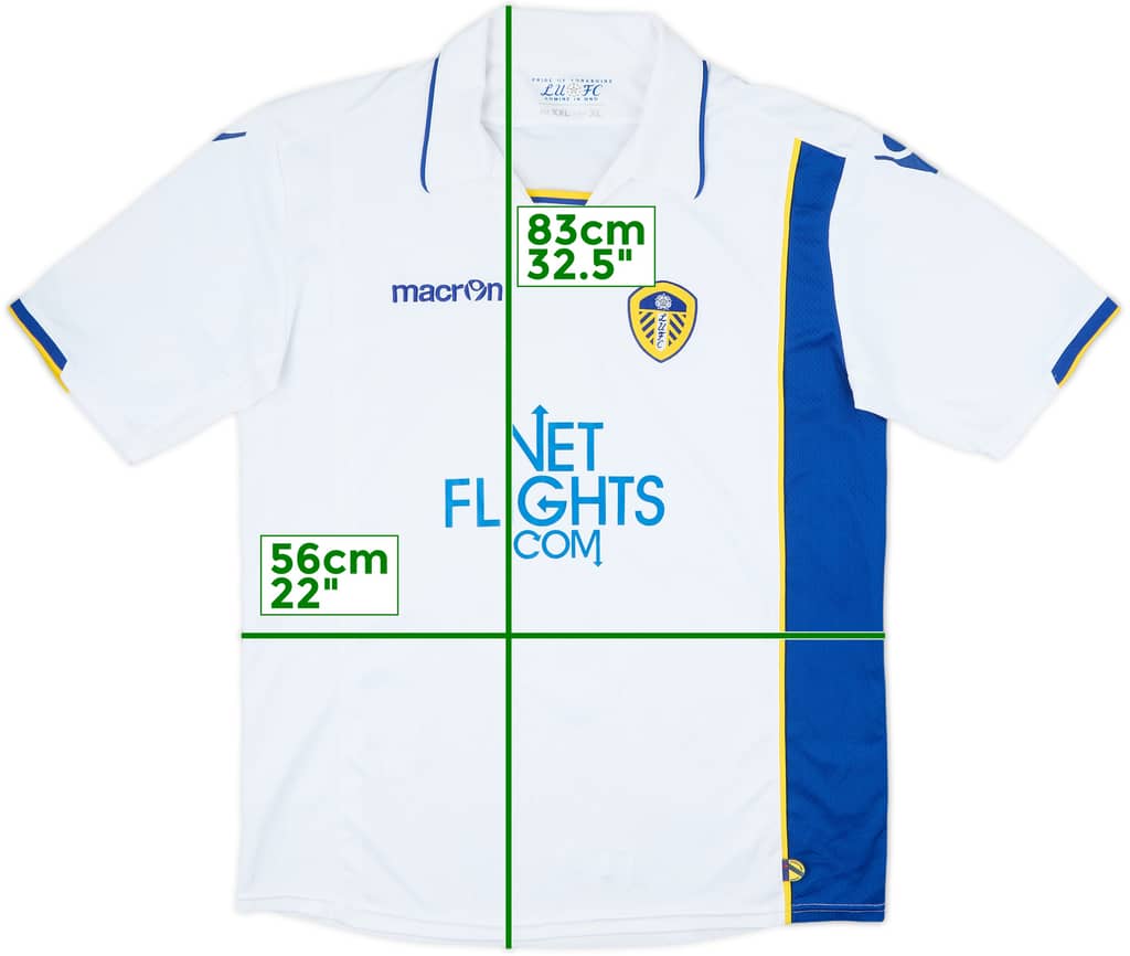 Camiseta de local del Leeds United 2009-10 - 9/10 - (XL)