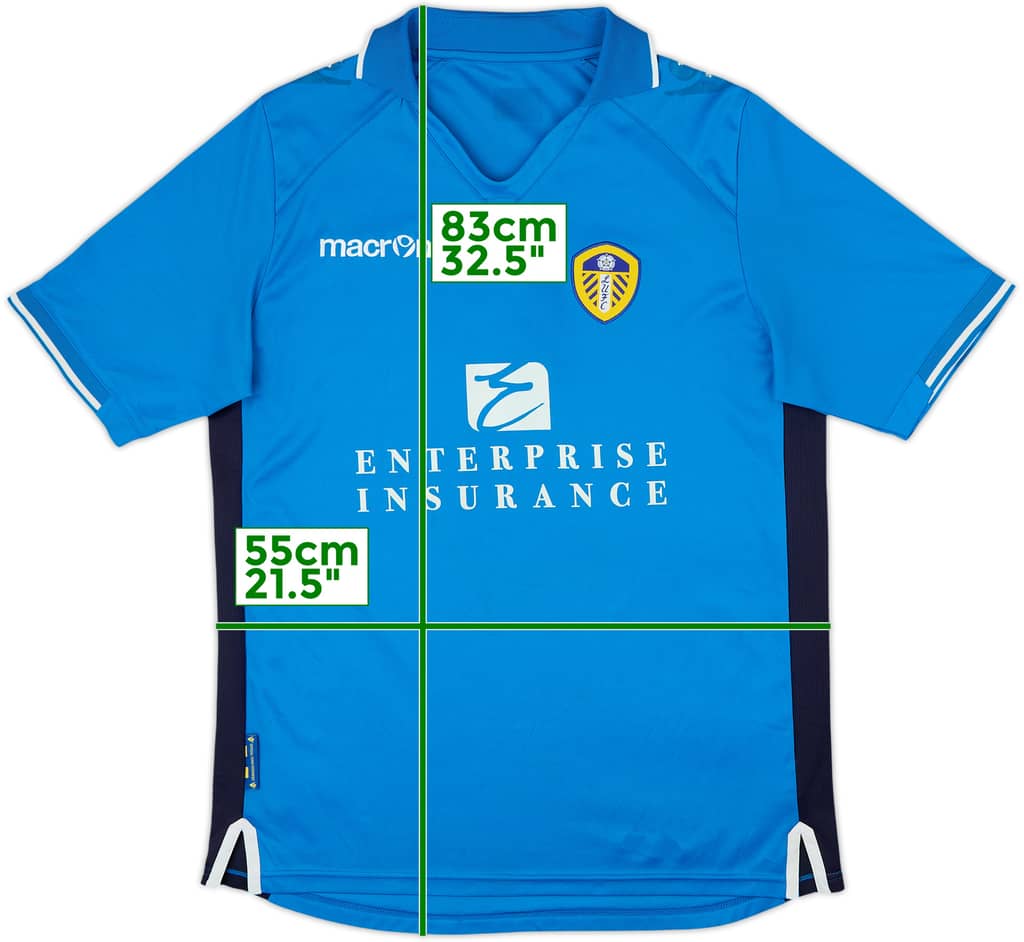 2012-14 Leeds United Camiseta de visitante - 5/10 - (L)