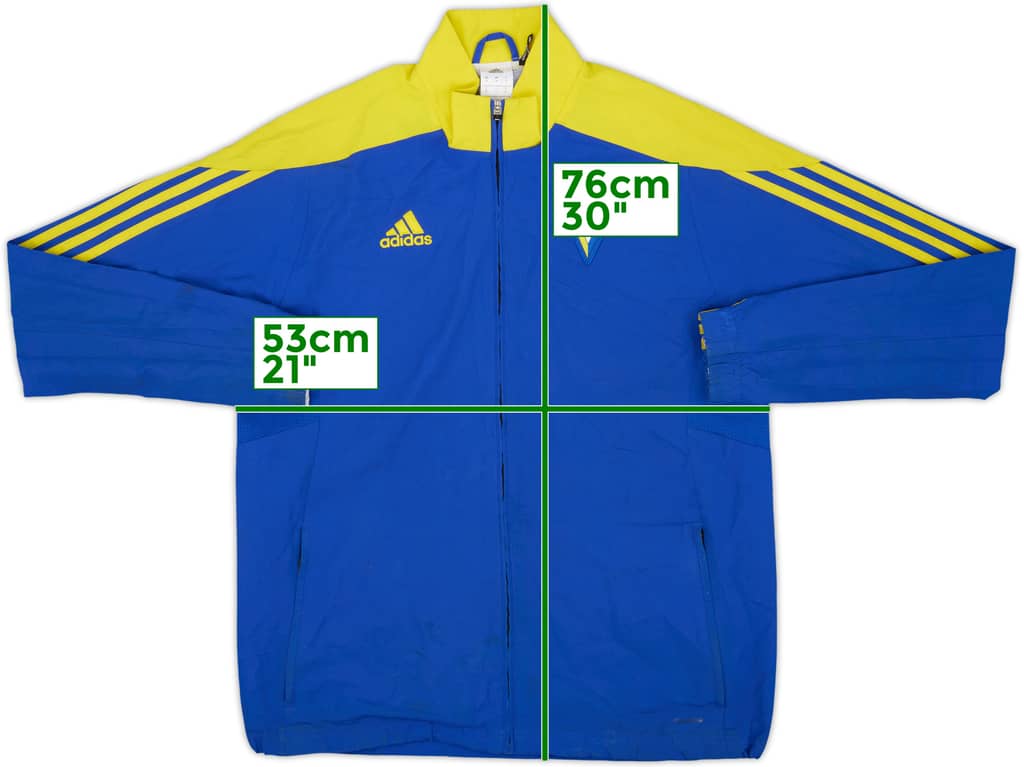 Chaqueta de chándal adidas del Cadiz 2017-18 - 6/10 - (M)