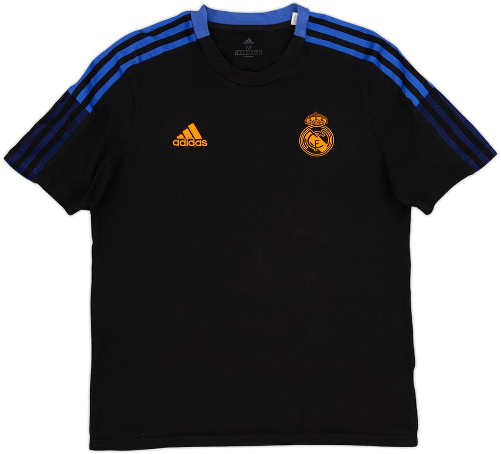 2021-22 Real Madrid adidas Cotton Tee - 9/10 - (M)