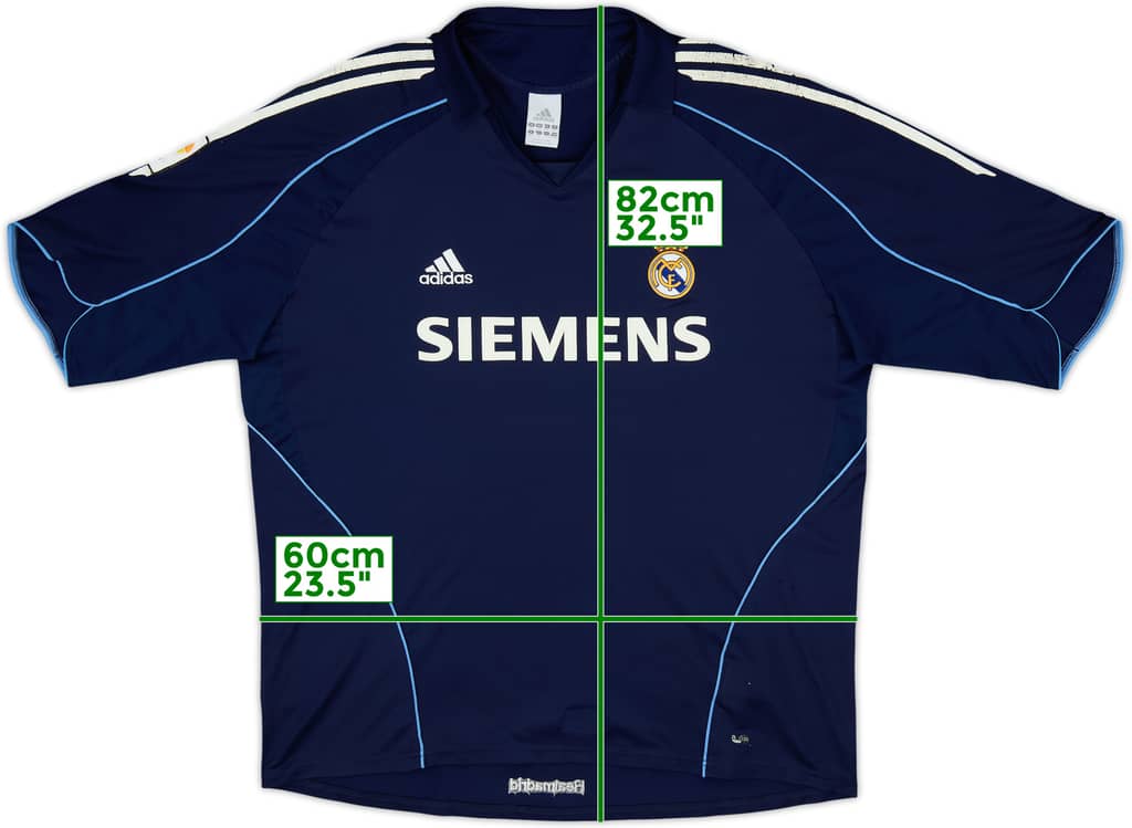 2005-06 Real Madrid Away Shirt - 4/10 - (XXL)