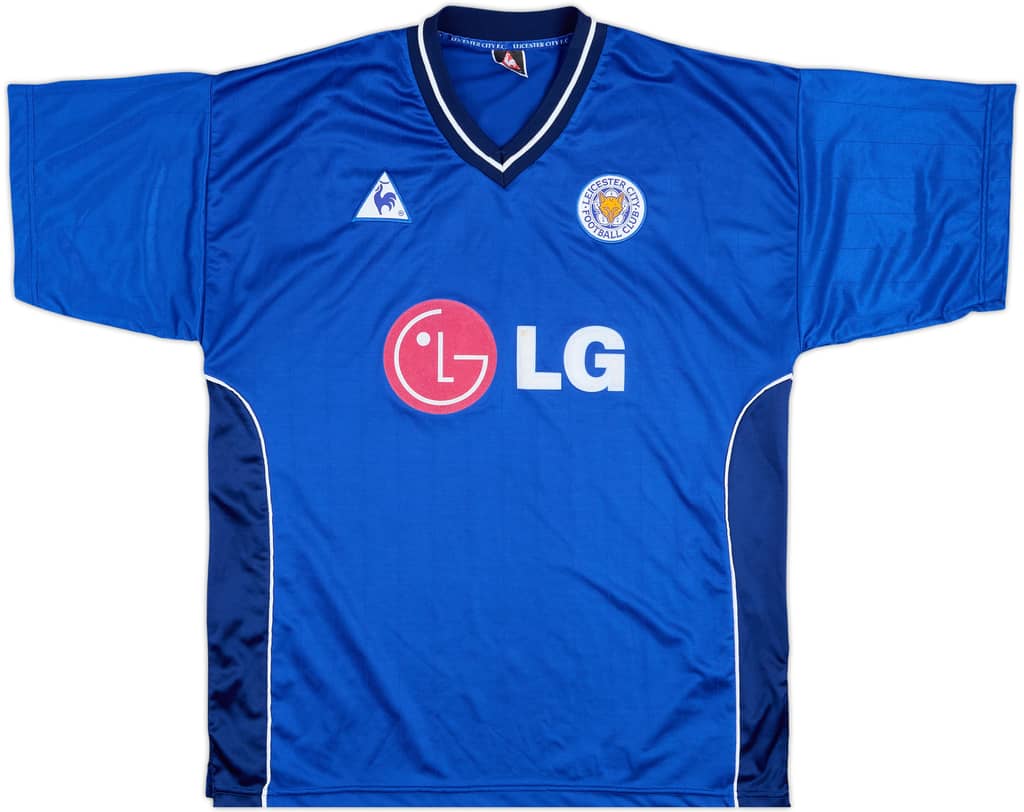 2002-03 Leicester Home Shirt - 6/10 - (L)
