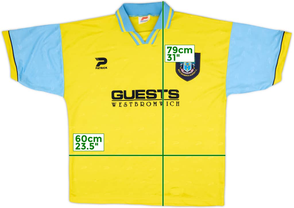 1995-97 West Brom Away Shirt - 8/10 - (XL)