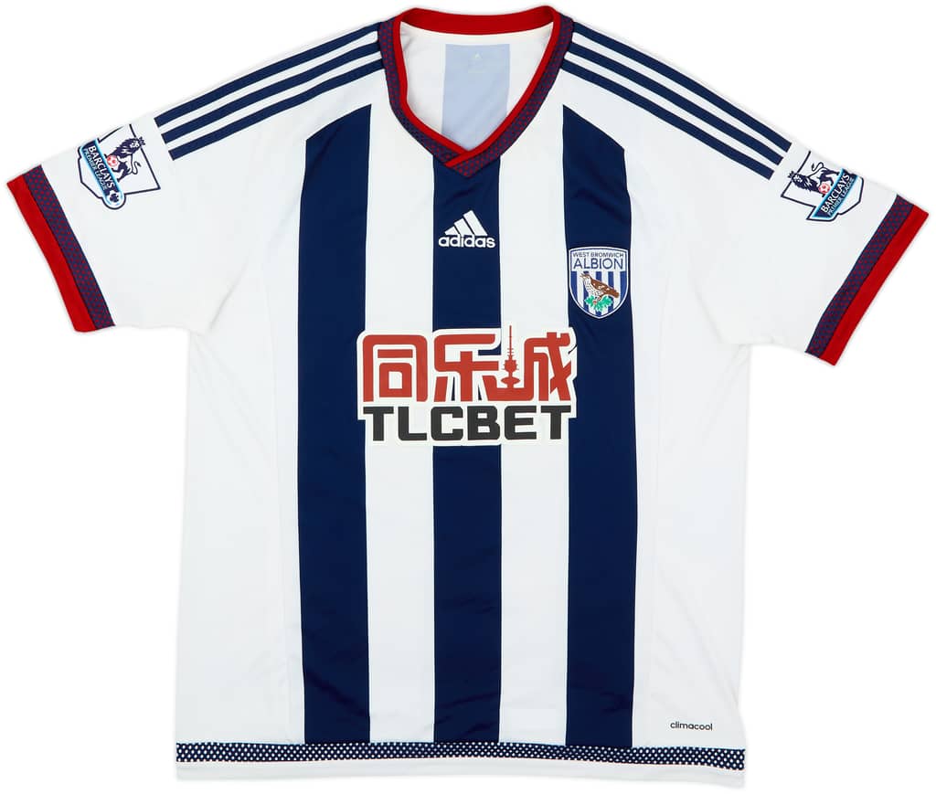 2015-16 West Brom Home Shirt - 8/10 - (L)