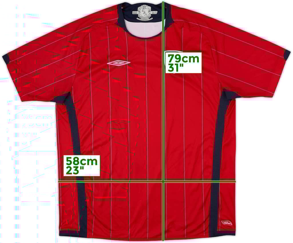 Camiseta de visitante del West Brom 2009-10 - 5/10 - (XL)