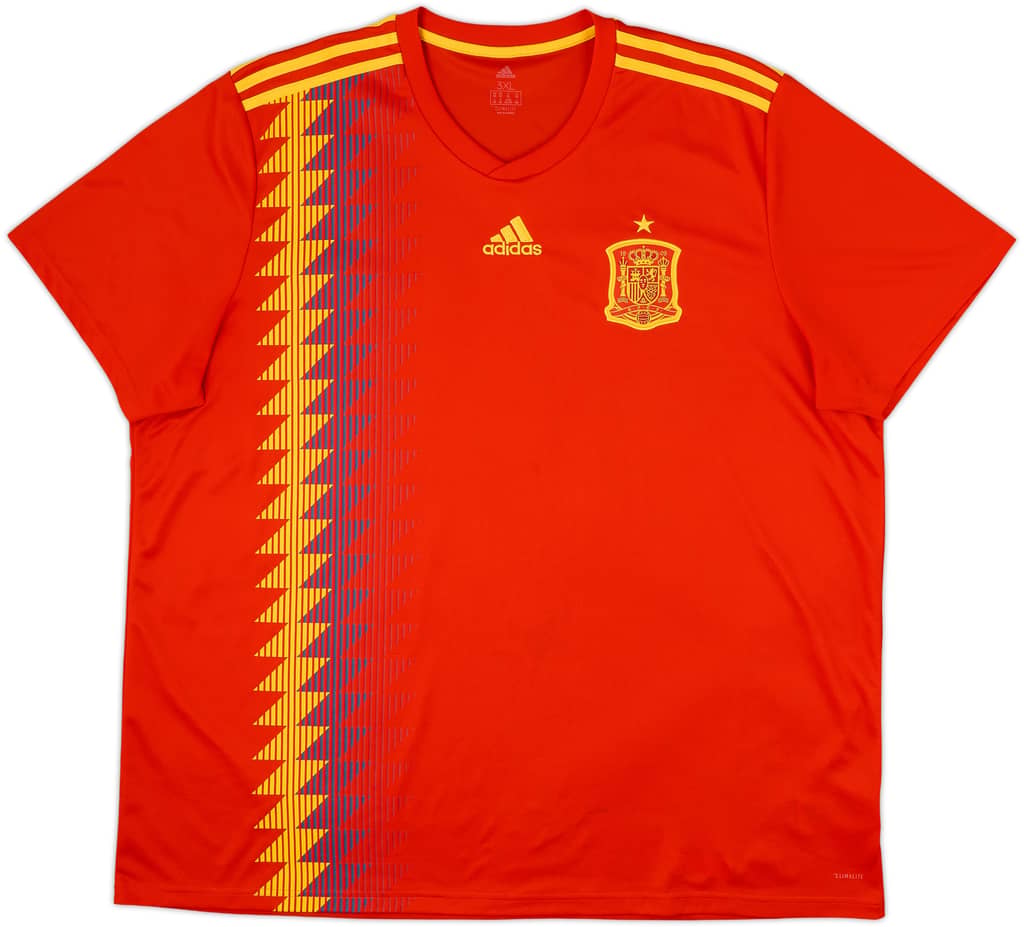 Camiseta de local de España 2018-19 - 8/10 - (3XL)