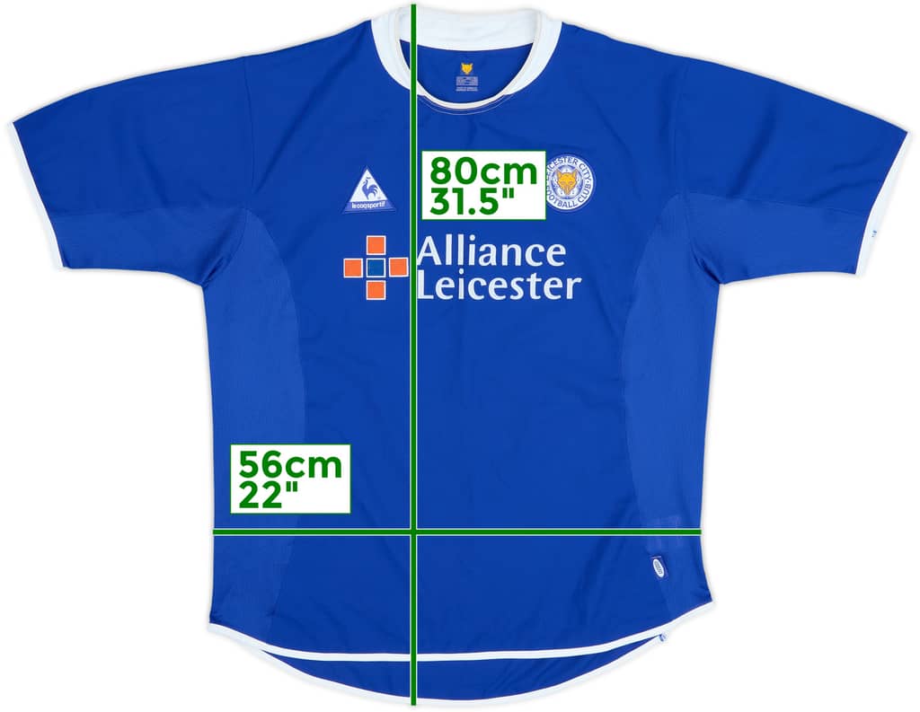 2003-04 Leicester Home Shirt - 7/10 - (L)