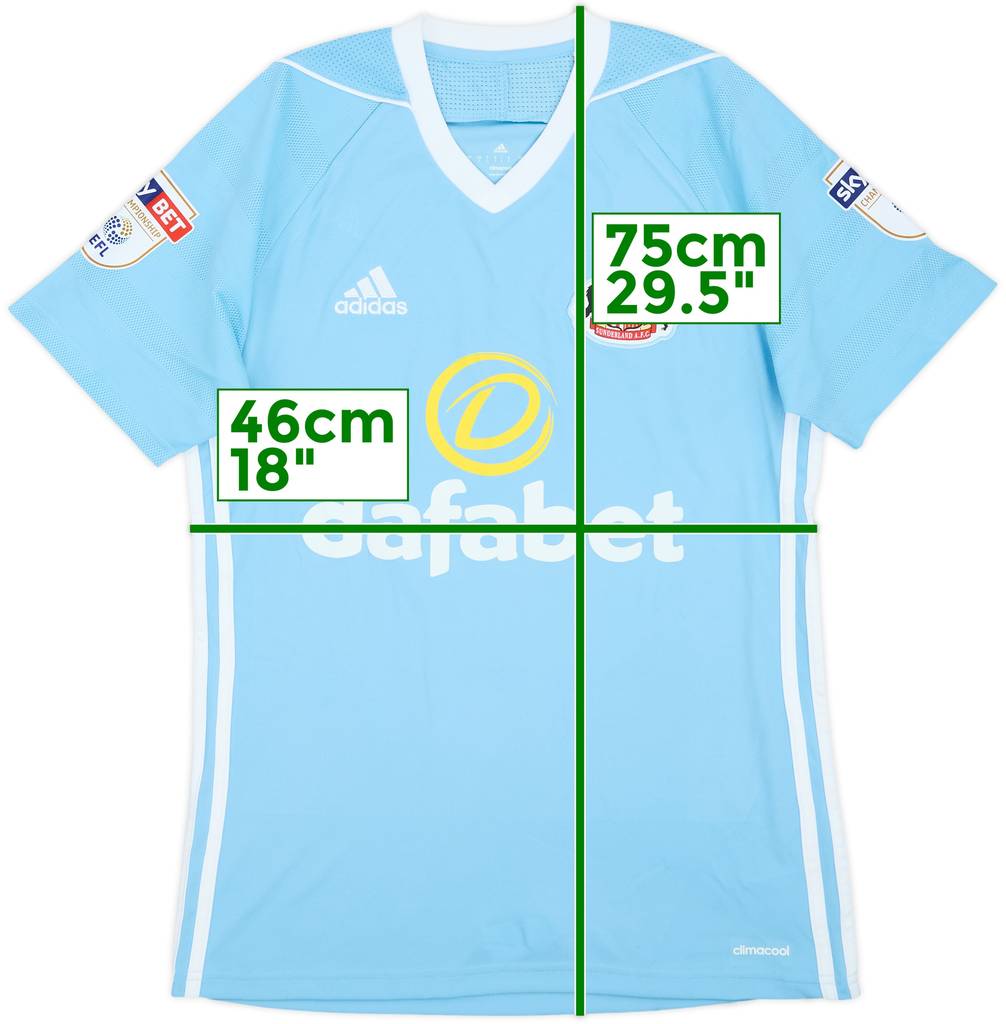 2017-18 Sunderland Away Shirt - 8/10 - (S)