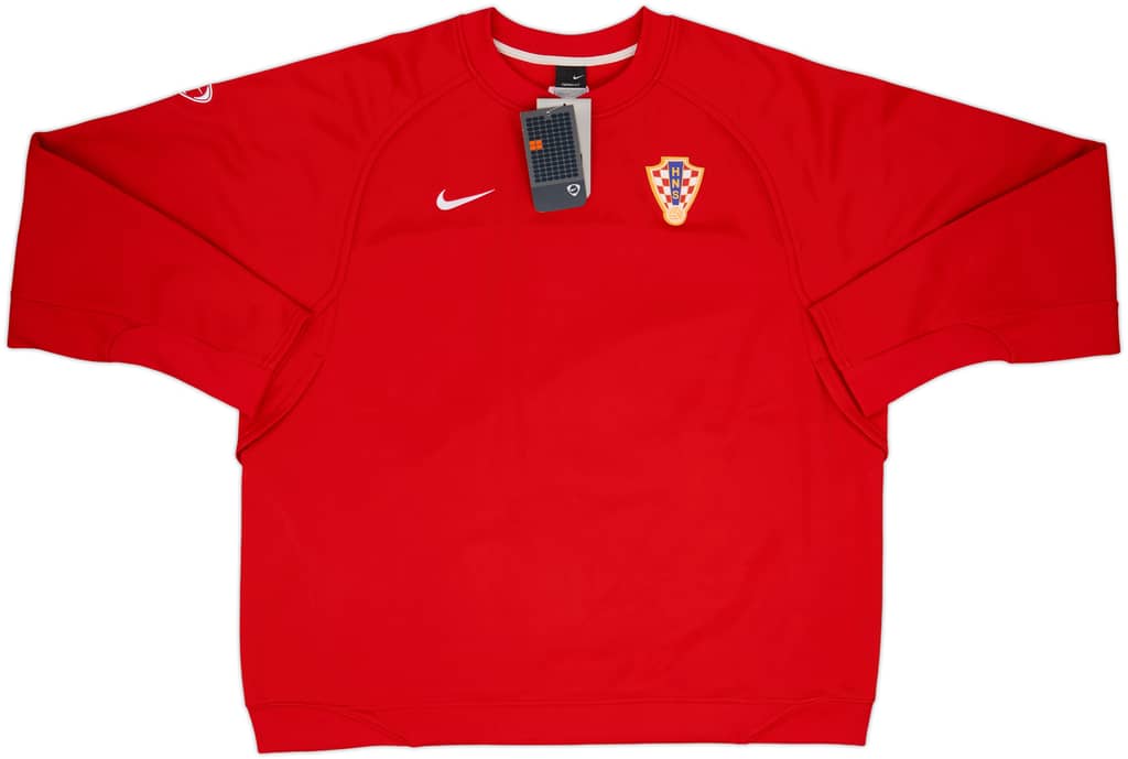 2006-07 Croatia Nike Sweat Top (XXL)