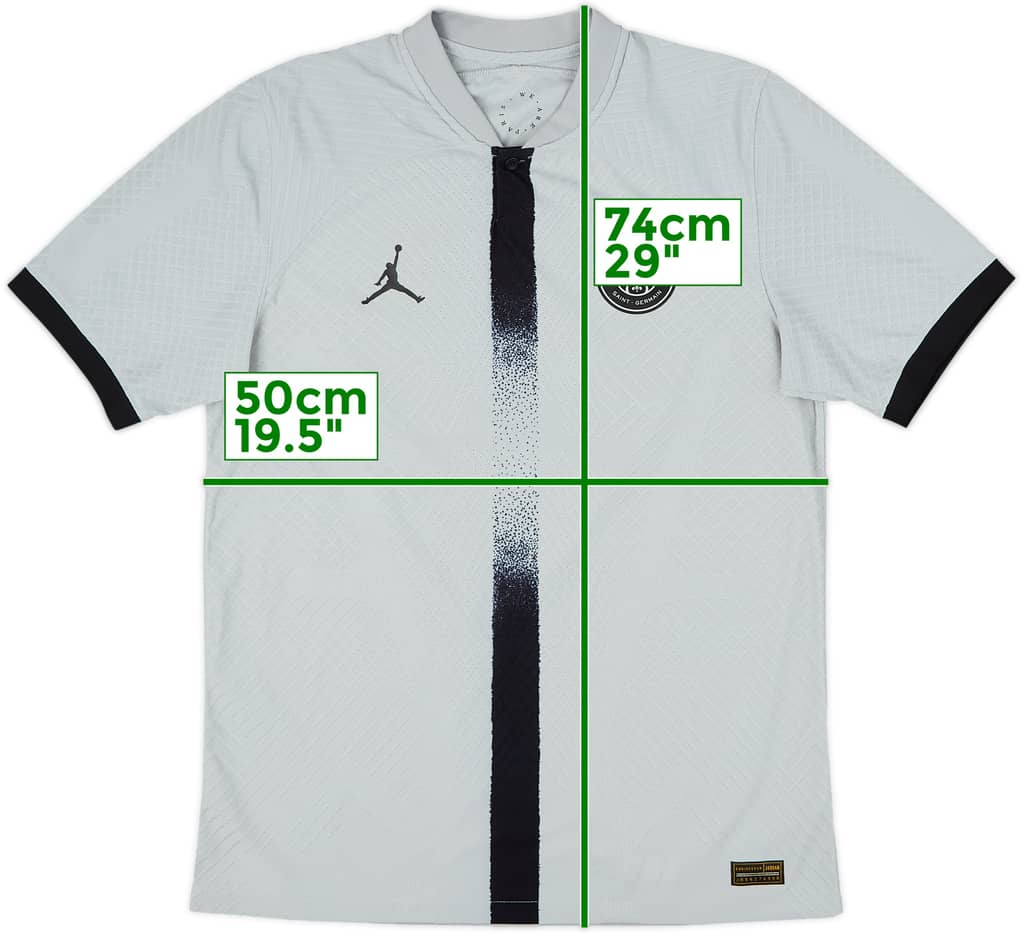 2022-23 Paris Saint-Germain Authentic Away Shirt - 10/10 - (M)