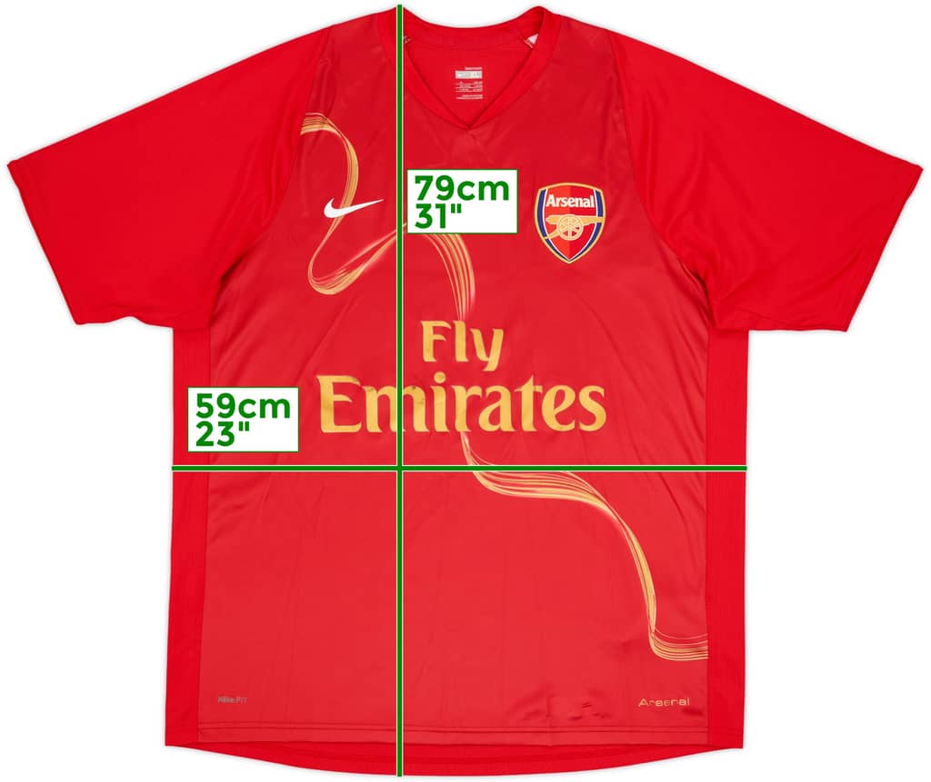 2008-09 Arsenal Nike Training Shirt - 7/10 - (XL)