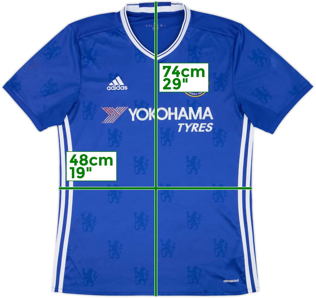 2016-17 Chelsea Home Shirt - 5/10 - (M)