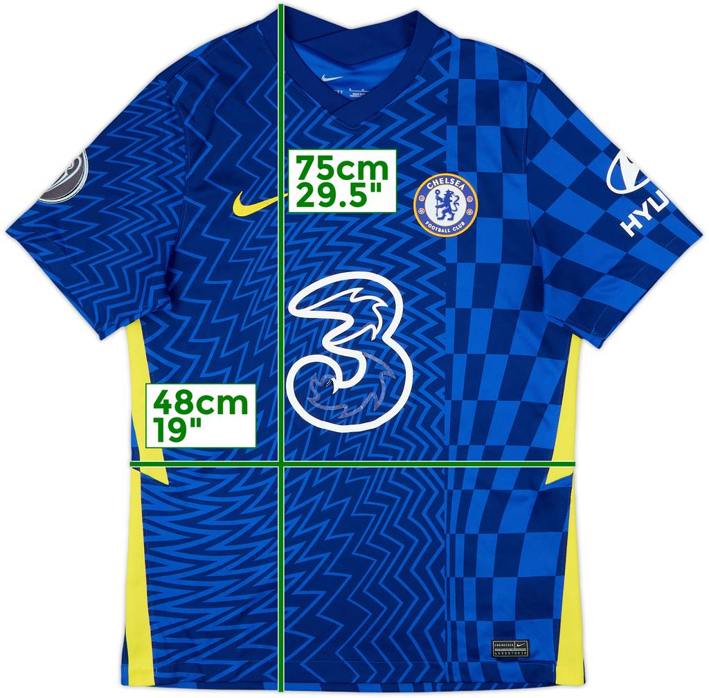 2021-22 Chelsea Home Shirt - 4/10 - (M)
