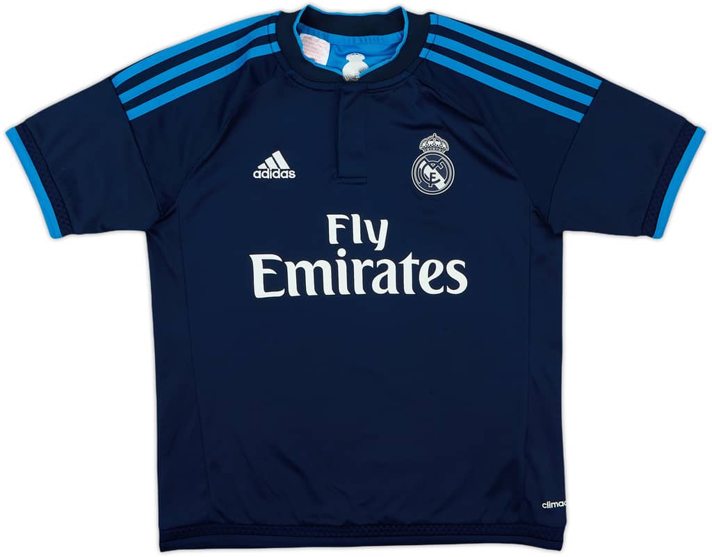 2015-16 Real Madrid Third Shirt - 9/10 - (M.Boys)
