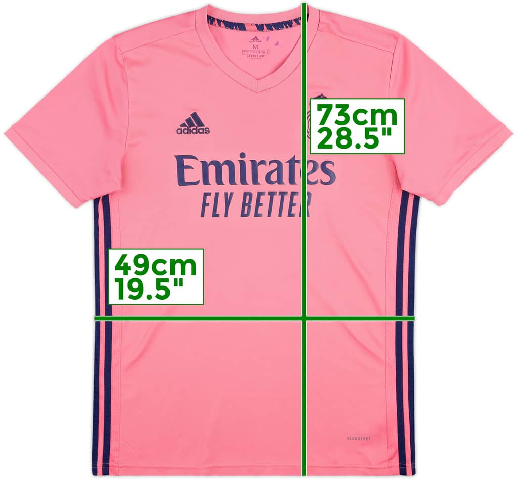 2020-21 Real Madrid Away Shirt - 6/10 - (M)