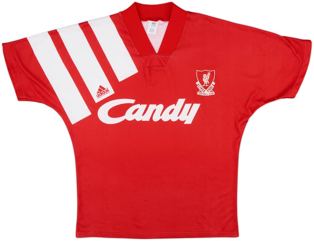 1991-92 Liverpool Home Shirt - 8/10 - (M)