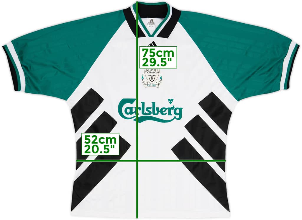 1993-95 Liverpool Away Shirt - 8/10 - (M/L)