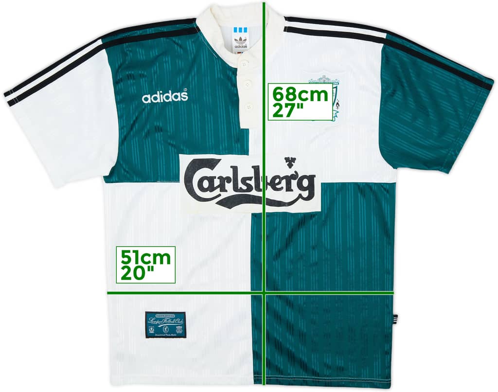 1995-96 Liverpool Away Shirt - 7/10 - (M)
