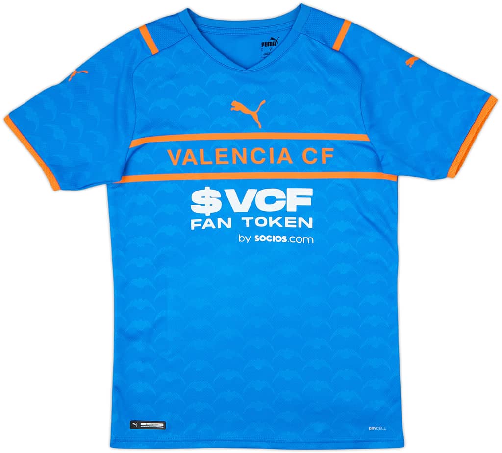 2021-22 Valencia Third Shirt - 10/10 - (S)
