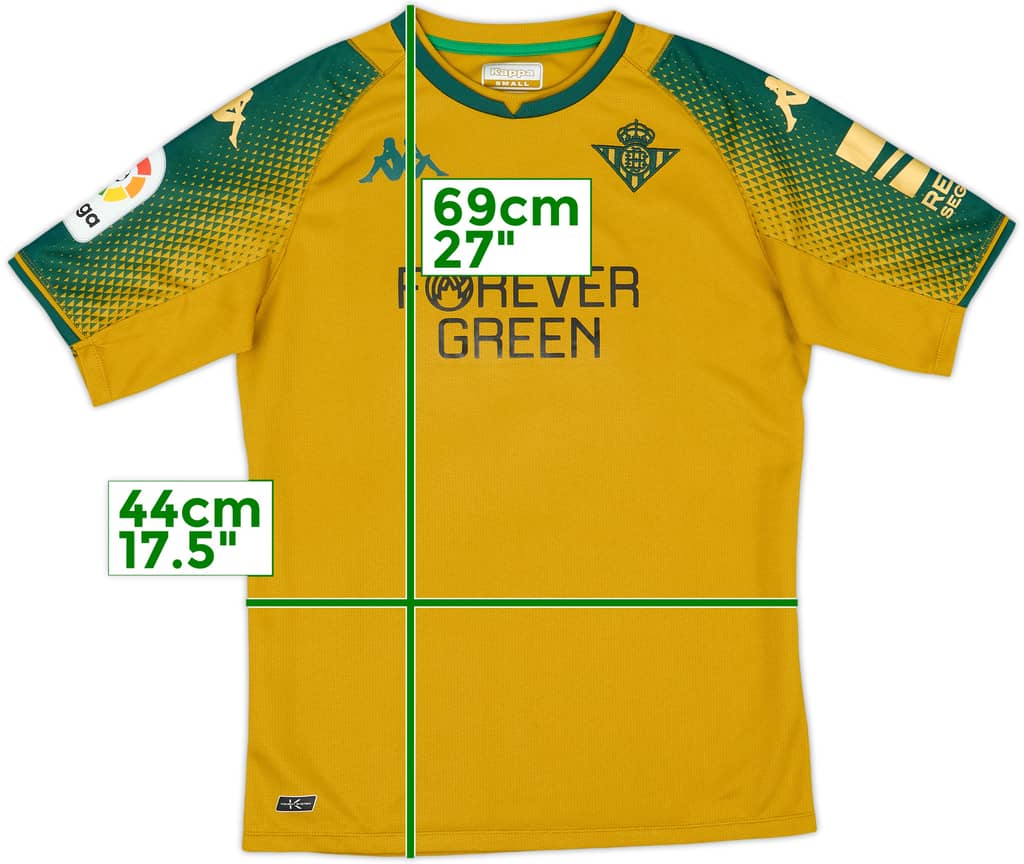 2021-22 Real Betis Third Shirt - 9/10 - (S)