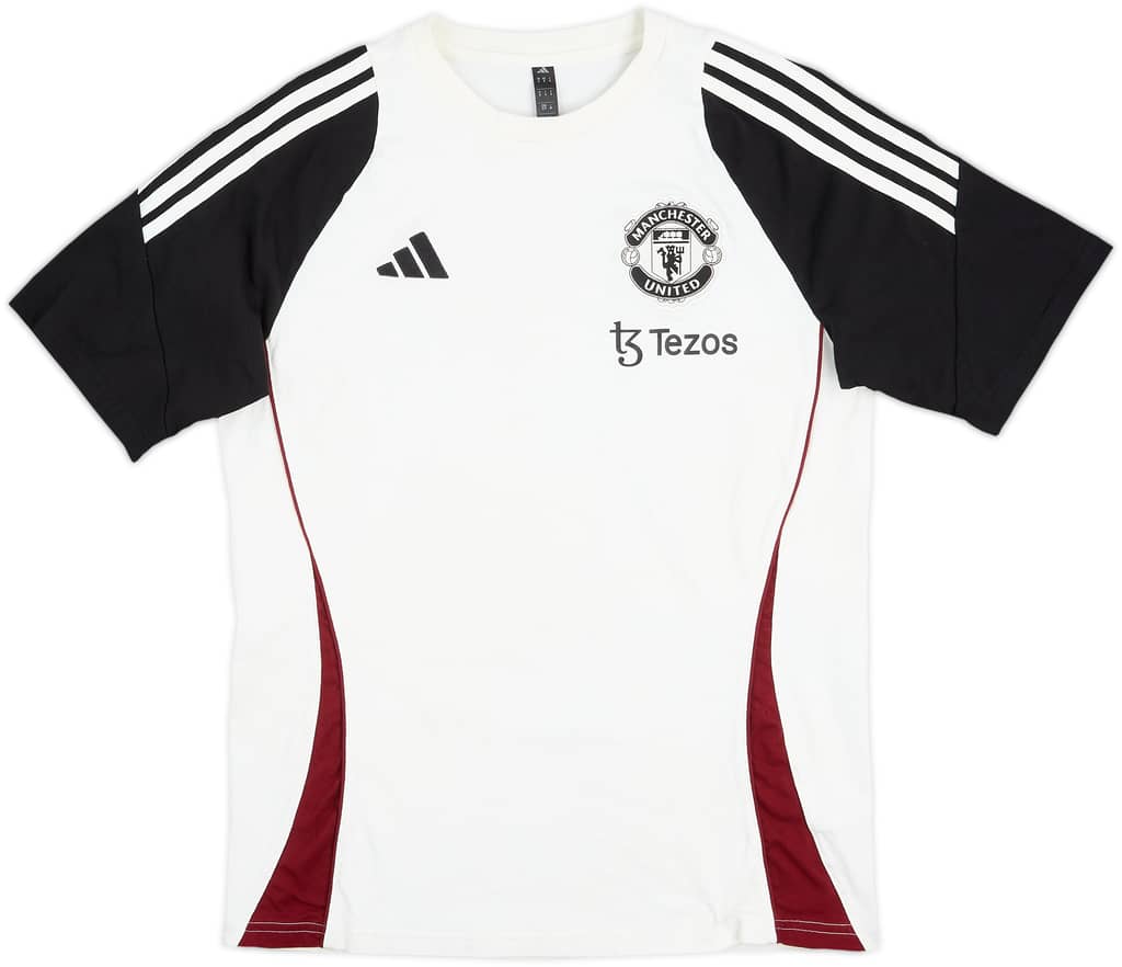 2024-25 Manchester United adidas Cotton Tee - 8/10 - (S)