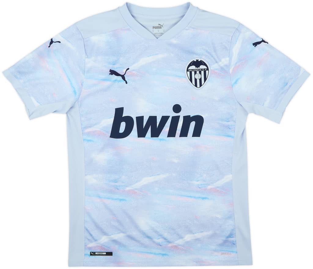 Camiseta de la tercera equipación del Valencia 2020-21 - 8/10 - (S)