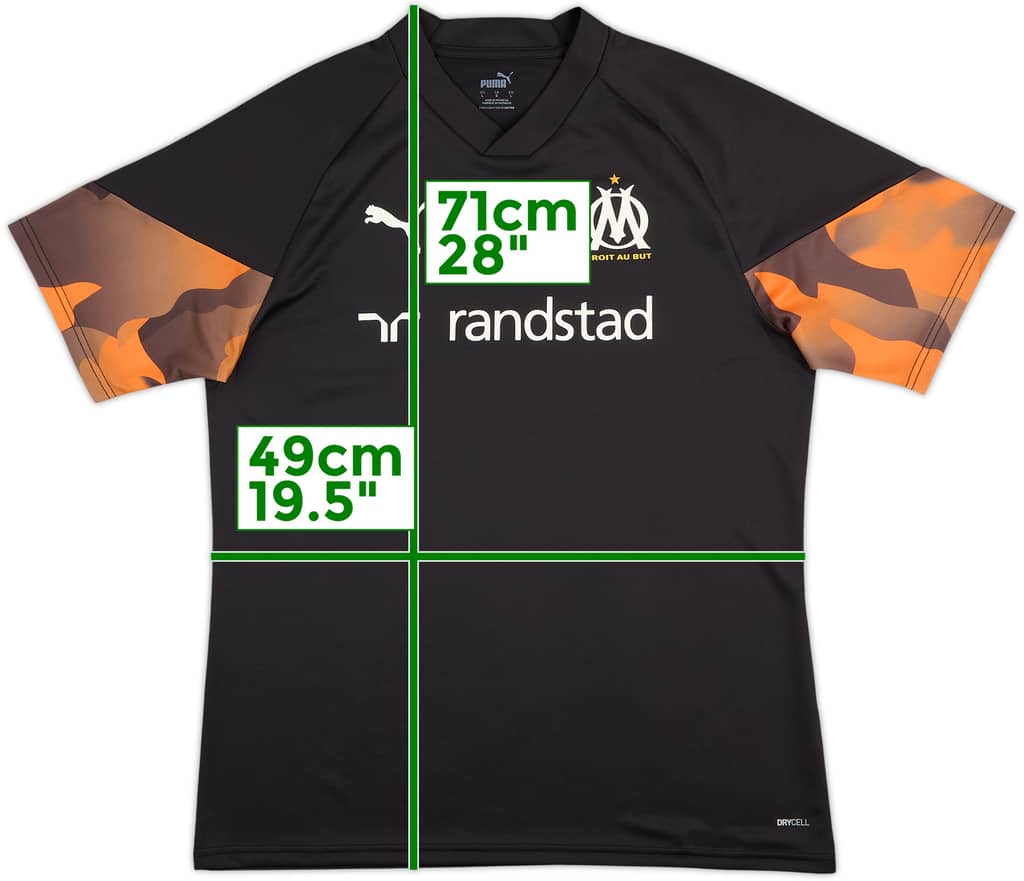 2023-24 Marseille Puma Training Shirt - 10/10 - (L)
