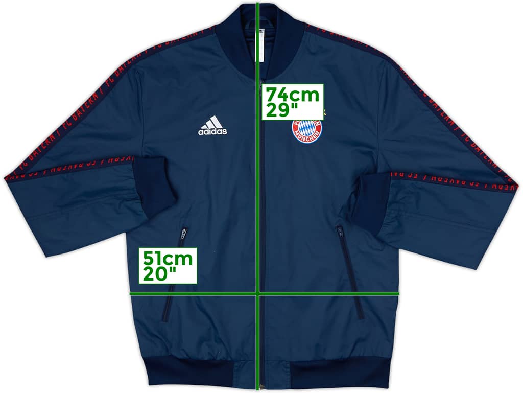 2018-19 Bayern Munich adidas Presentation Jacket - 10/10 - (S)