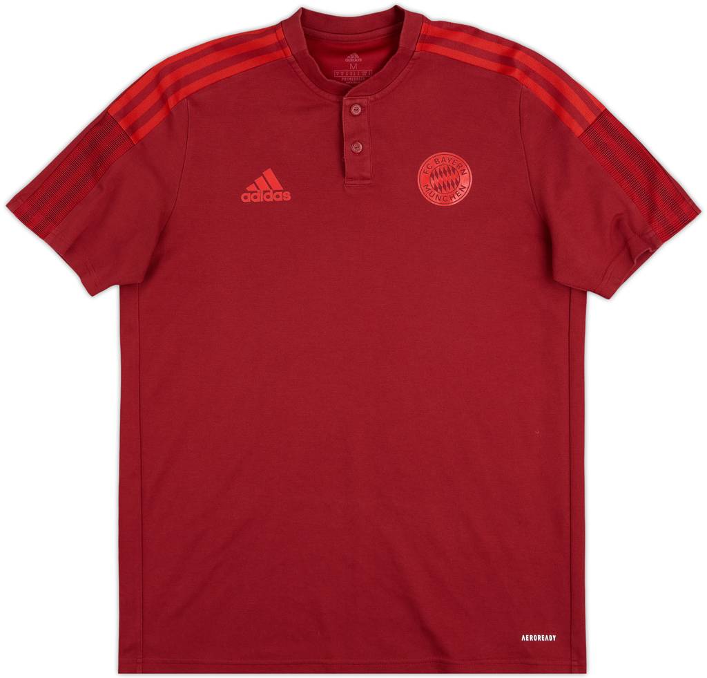 2021-22 Bayern Munich adidas Polo Shirt - 6/10 - (M)