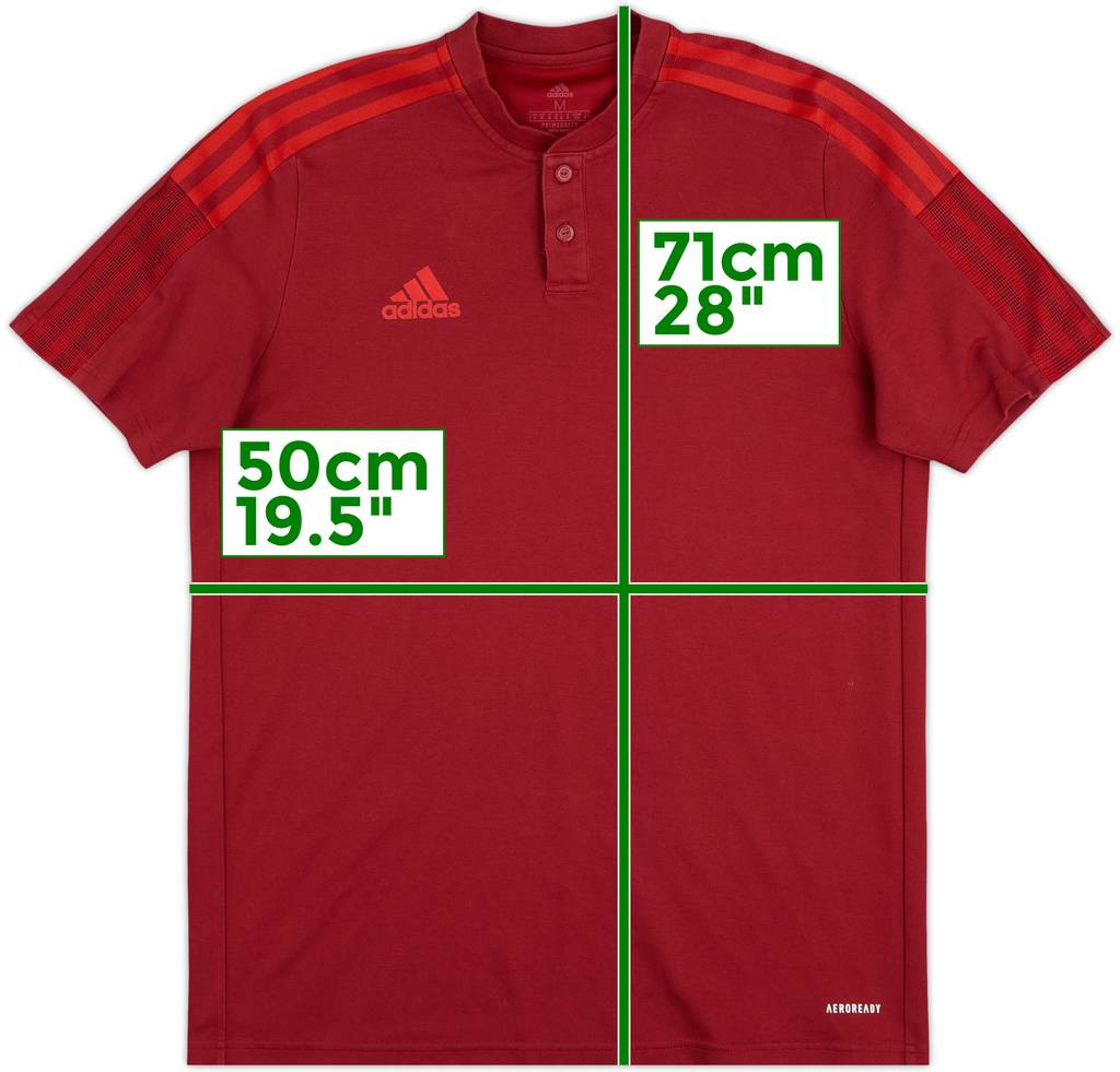 2021-22 Bayern Munich adidas Polo Shirt - 6/10 - (M)