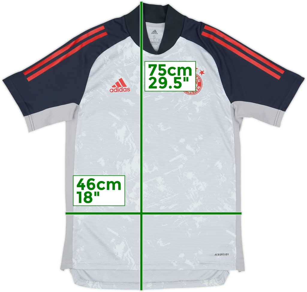 2020-21 Bayern Munich adidas Training Shirt - 9/10 - (S)