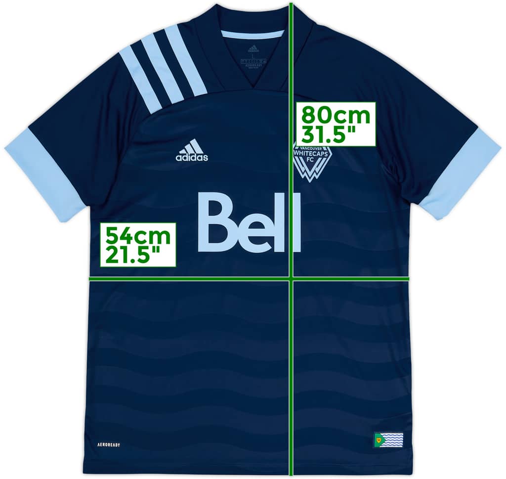 2020-21 Vancouver Whitecaps Away Shirt - 10/10 - (L)