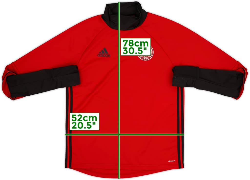 2015-16 Denmark adidas Drill Top - 10/10 - (L)