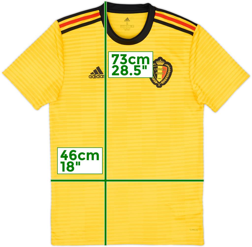 2018-19 Belgium Away Shirt - 8/10 - (S)