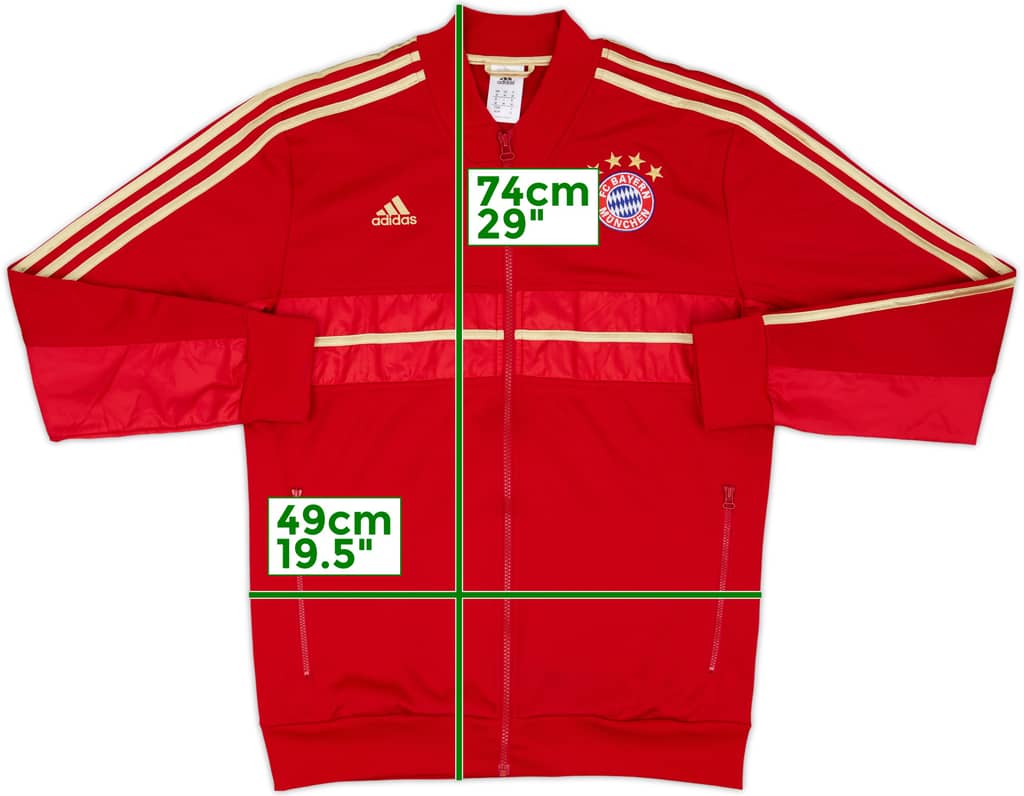 2012-13 Bayern Munich adidas Track Jacket - 8/10 - (M)