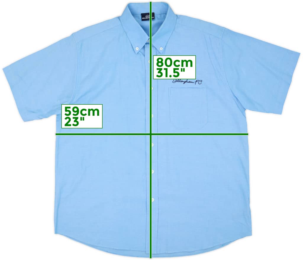 2003 -05 Gillingham Strikeforce Button Up Shirt - 9/10 - (XL)