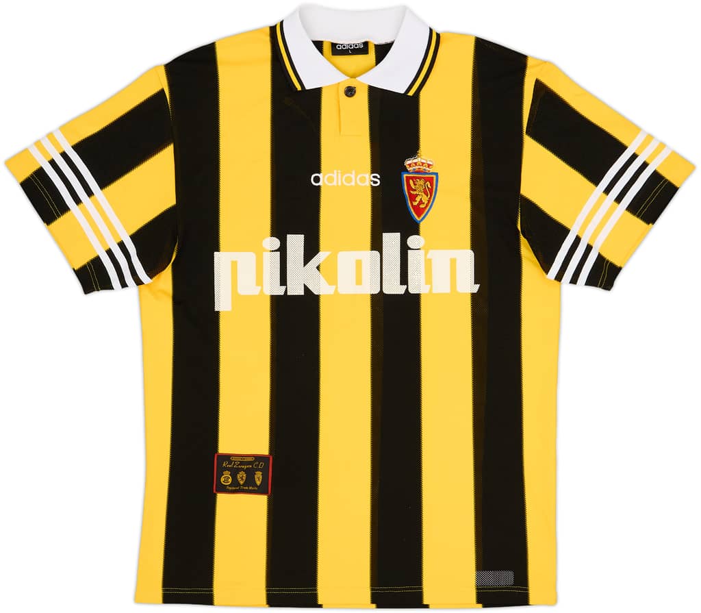 1996-97 Real Zaragoza Away Shirt - 8/10 - (L)