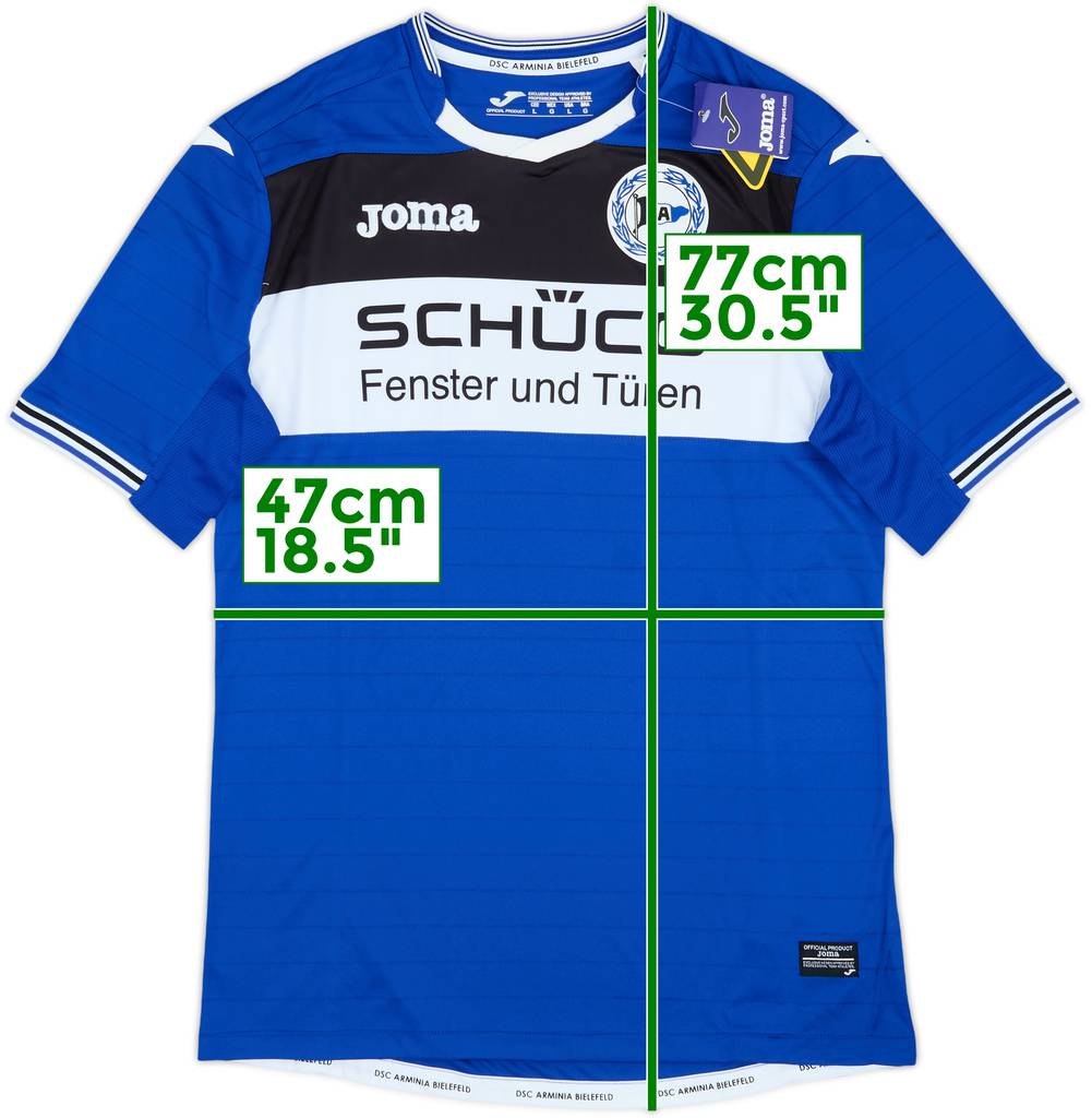 2017-18 Arminia Bielefeld Home Shirt (L)