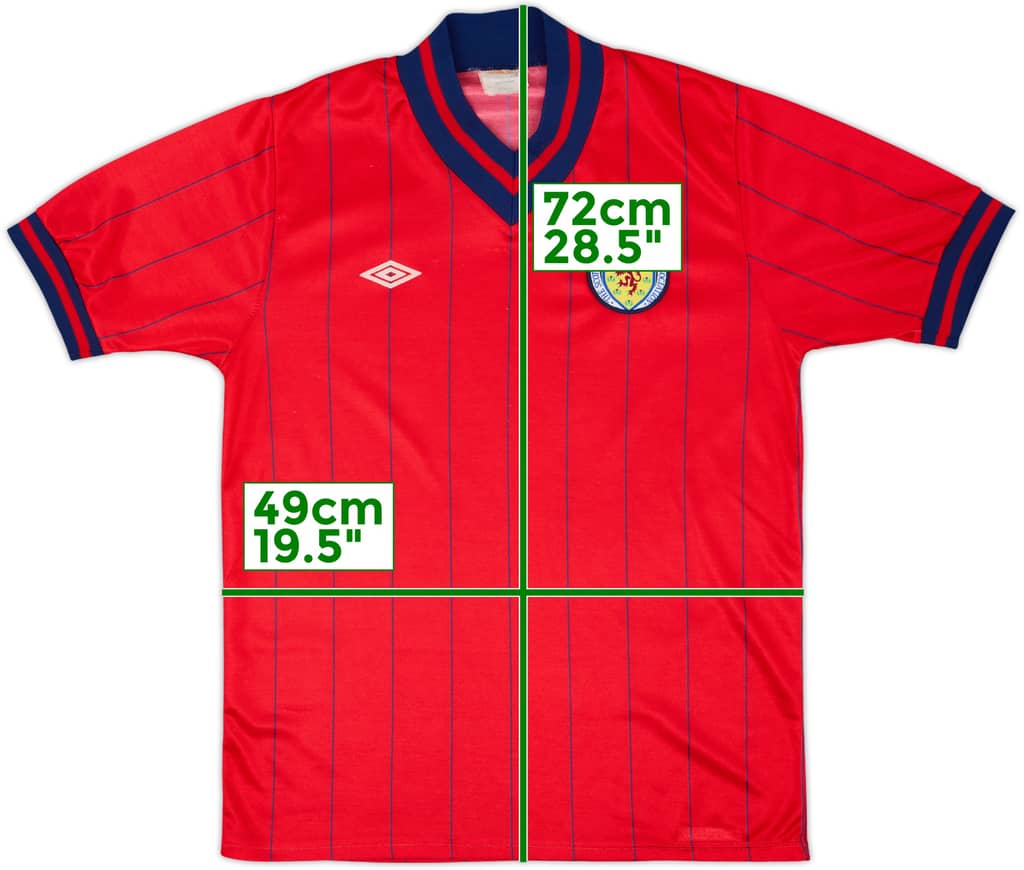 1982-85 Scotland Away Shirt - 10/10 - (M)