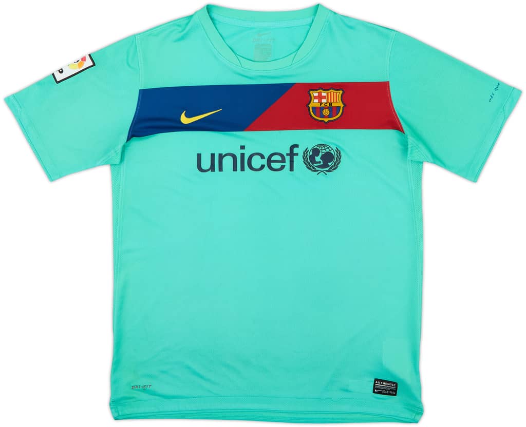 2010-11 Barcelona Away Shirt - 8/10 - (XL.Boys)
