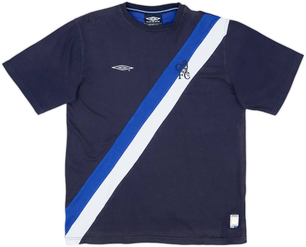 2003-04 Chelsea Umbro Cotton Tee - 8/10 - (M)