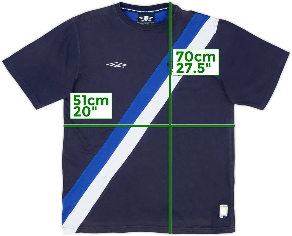 2003-04 Chelsea Umbro Cotton Tee - 8/10 - (M)