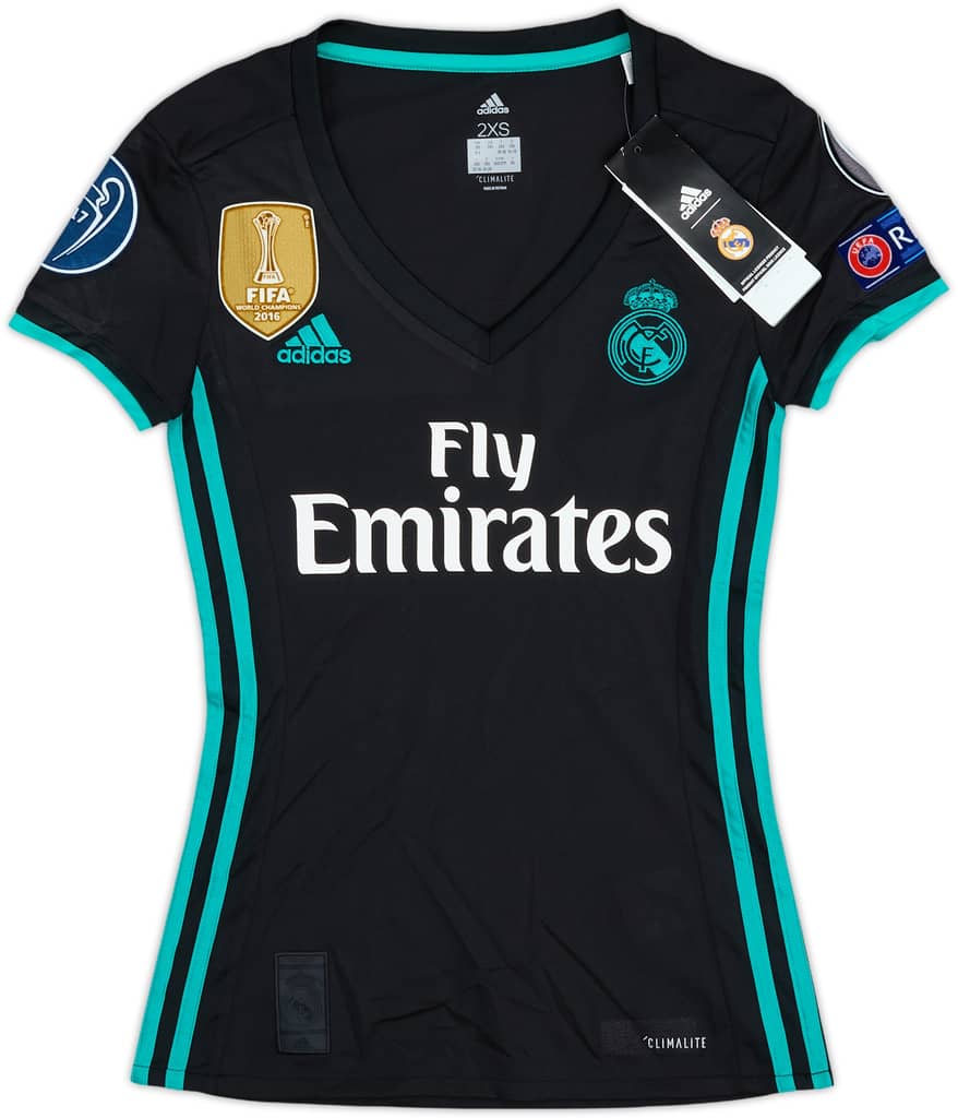 2017-18 Real Madrid Away Shirt (Women's XXS)