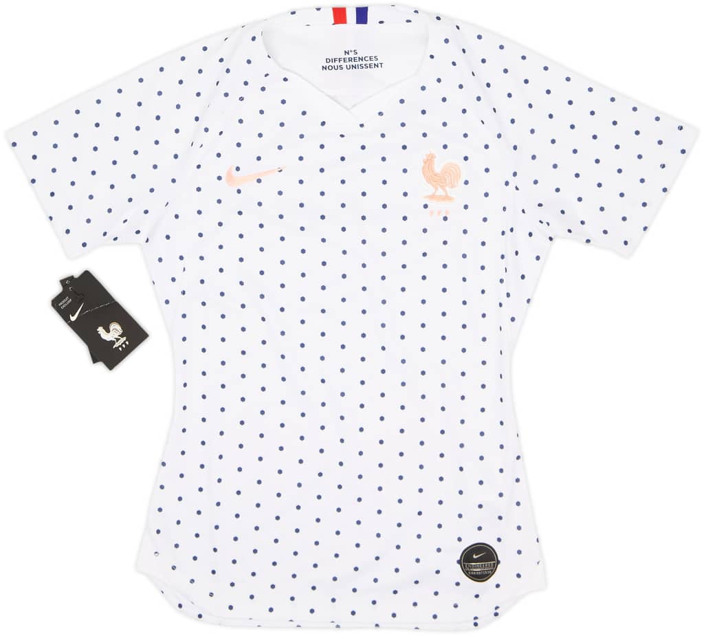 2019-20 France Women Away Shirt (Women's XS)