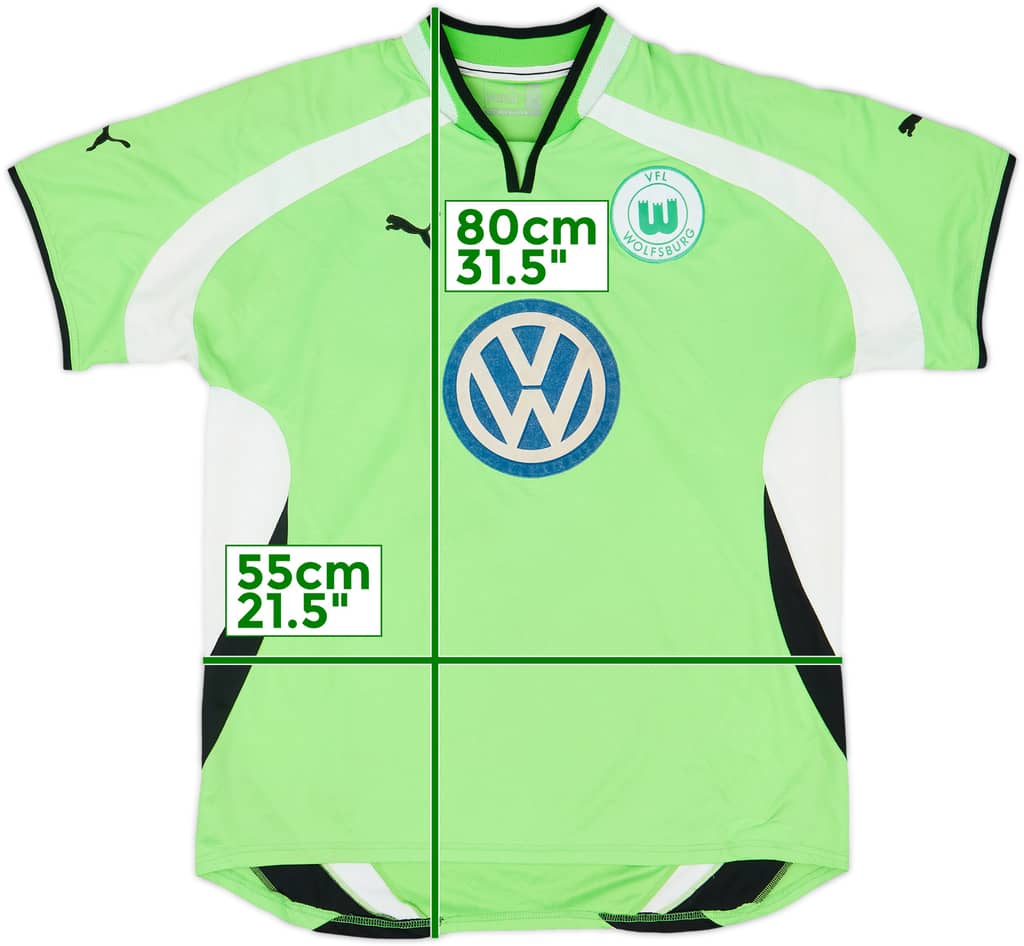 2000-02 Wolfsburg Home Shirt - 8/10 - (L)