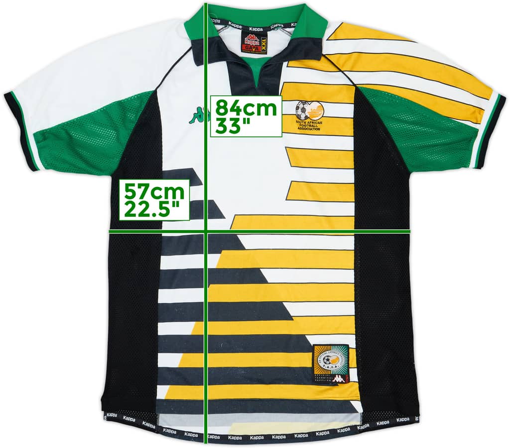 1998 South Africa Home Shirt - 8/10 - (XXL)